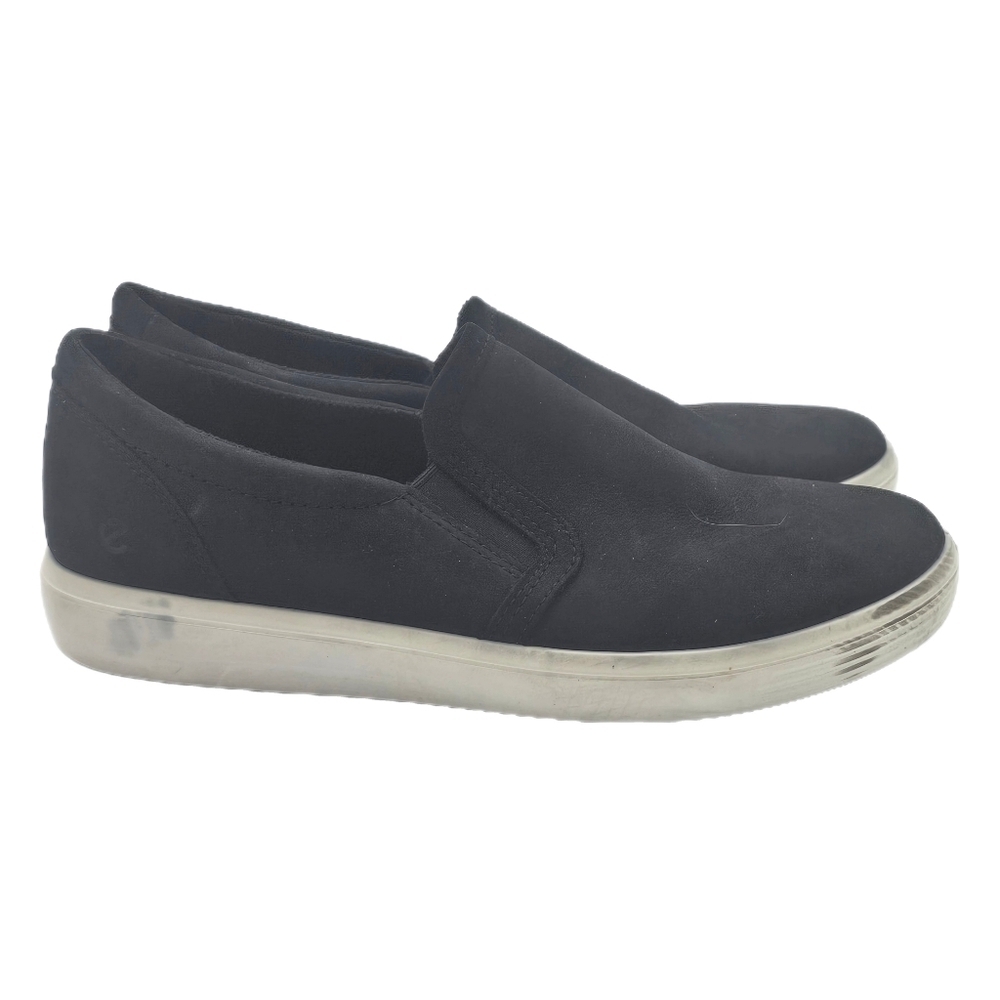 ECCO Women's Soft Classic Slip-On Sneaker Black EU 39 Comfort Athleisure